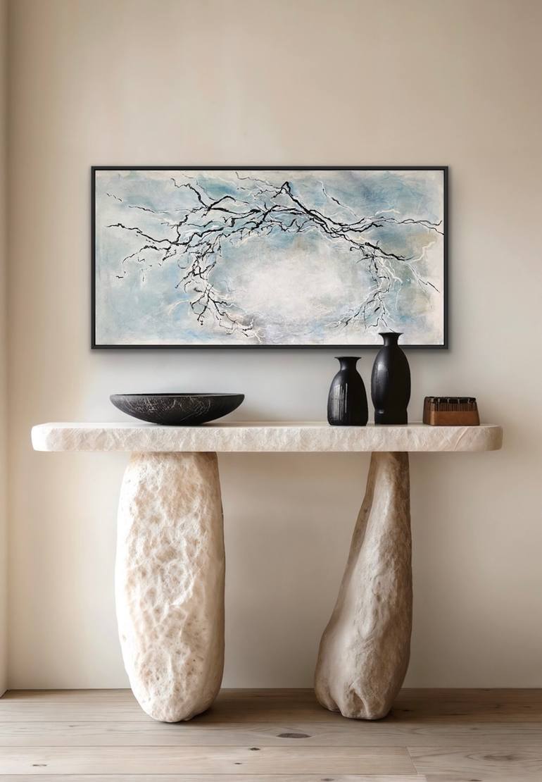 Original Abstract Expressionism Abstract Painting by Kim Painter