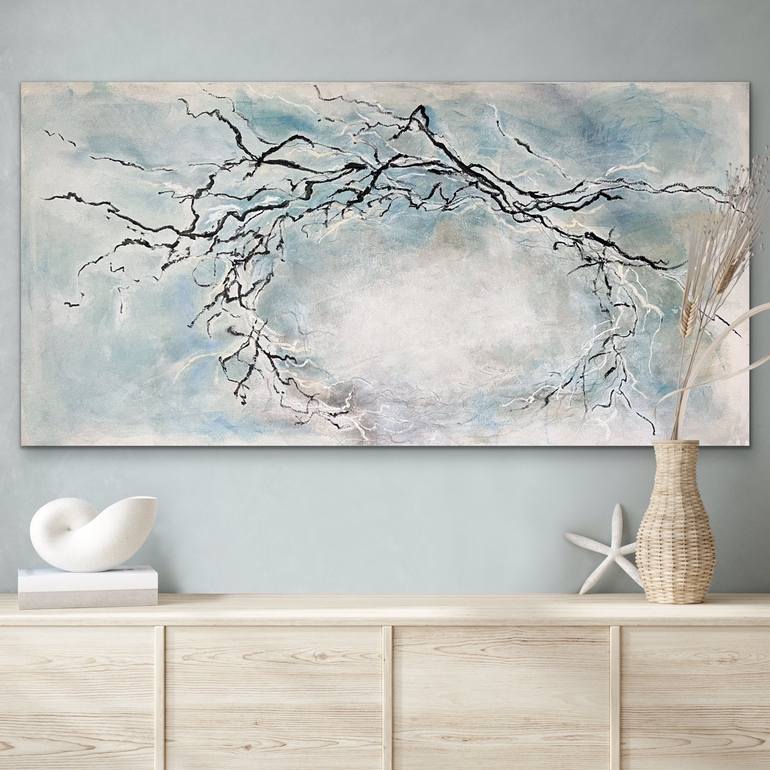 Original Abstract Expressionism Abstract Painting by Kim Painter