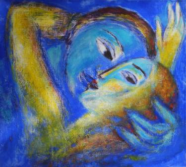 Print of Expressionism Erotic Paintings by Ragnit von Mosch