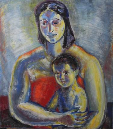 Print of Expressionism Family Paintings by Ragnit von Mosch