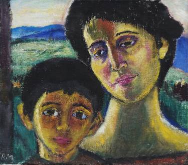 Print of Expressionism Family Paintings by Ragnit von Mosch