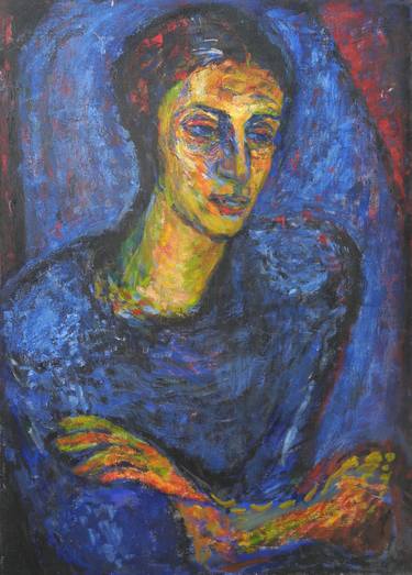 Print of Expressionism Portrait Paintings by Ragnit von Mosch