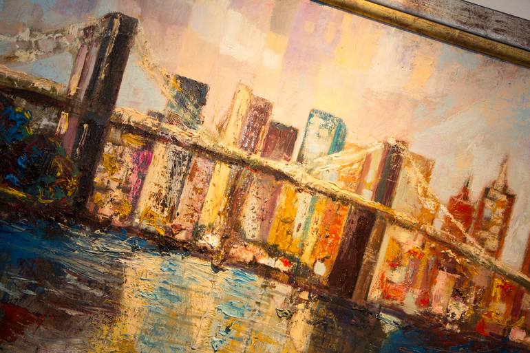 Original Cities Painting by Vladislava Yakovenko