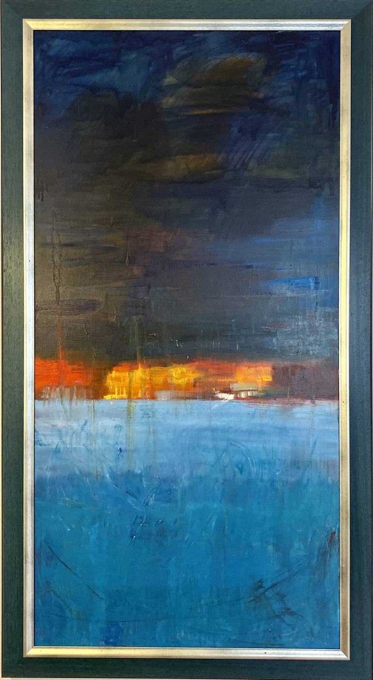 Original Conceptual Abstract Painting by Vladislava Yakovenko