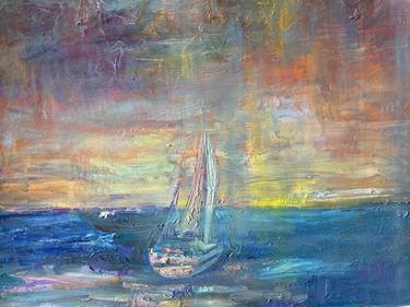 Original Seascape Paintings by Vladislava Yakovenko