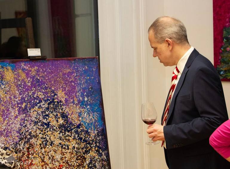 Original Abstract Painting by Vladislava Yakovenko