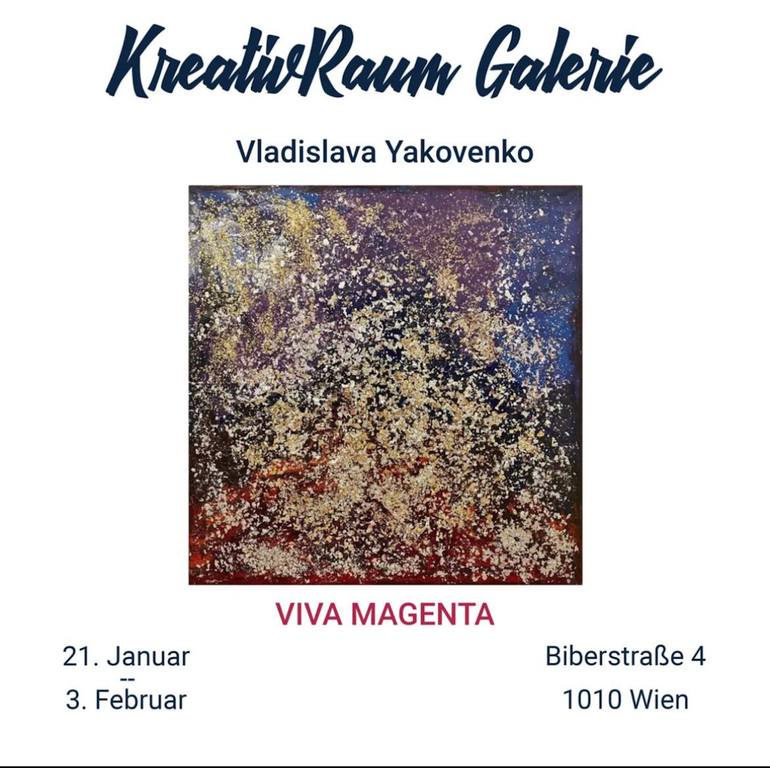 Original Abstract Painting by Vladislava Yakovenko