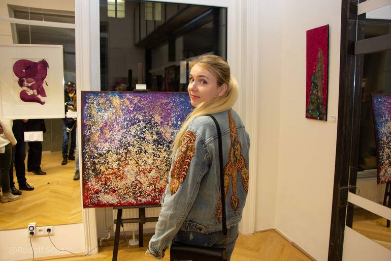 Original Abstract Painting by Vladislava Yakovenko