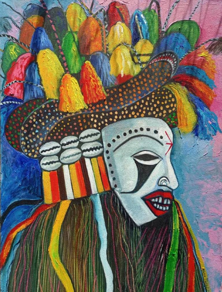 Odi Na Olu Adiro Na Igbo Painting By Olisa Nwadiogbu Saatchi Art