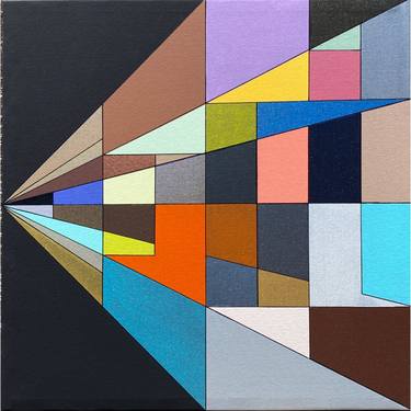 Original Abstract Paintings by Gene Lang