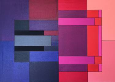 Original Abstract Paintings by Gene Lang