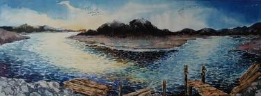 Original Fine Art Landscape Painting by Sudhir Sharma
