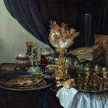 Still life with Nautilus Cup by Gerrit Willemsz Heda. 1645. Copy by Сергей Кузьмин