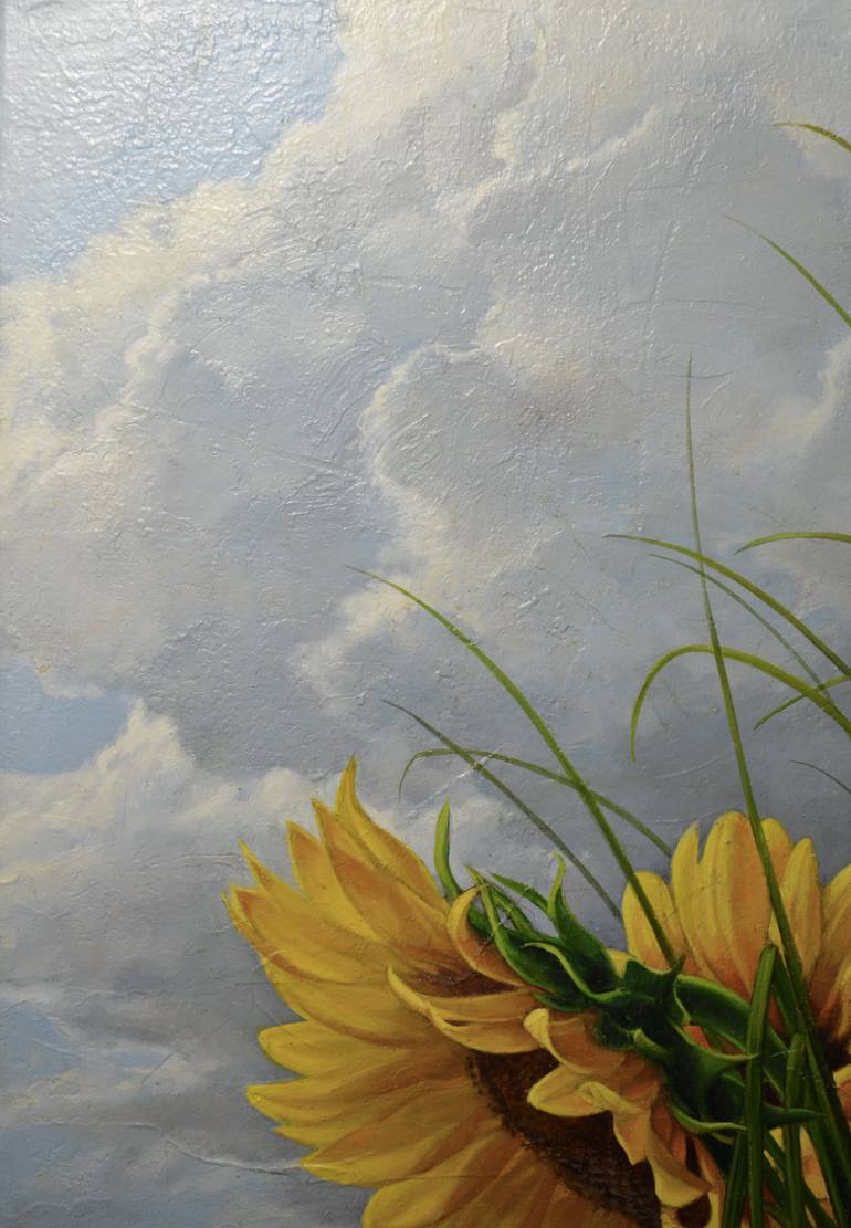 Original Realism Floral Painting by Сергей Кузьмин