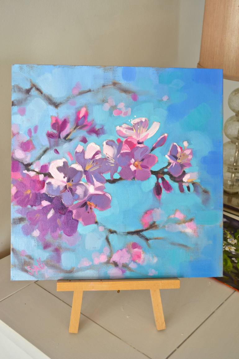 Original Realism Floral Painting by Samantha Baguley