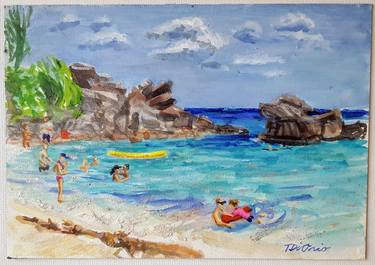 Print of Beach Paintings by Tiffany DiVenere