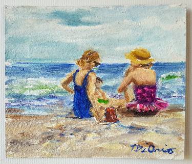 Print of Fine Art Beach Paintings by Tiffany DiVenere