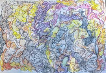 Original Abstract Drawings by Serge S V Milicevic