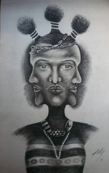 Original Abstract Drawings by Johnpaul Okafor