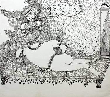 Print of Conceptual Love Drawings by Santanu Mira