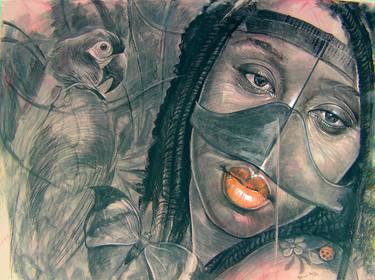Print of Realism Fantasy Drawings by abinoro akporode collins