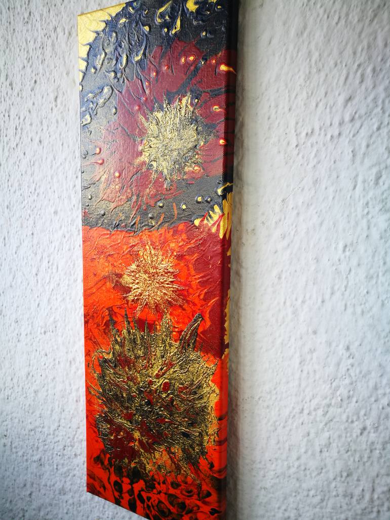 Original Abstract Expressionism Abstract Painting by Chipriade Andreea-Luciana