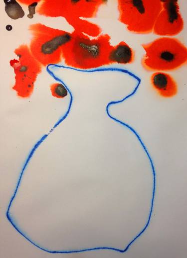 Poppies in a Vase thumb