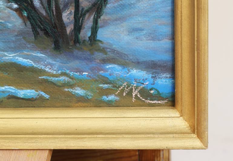 Original Impressionism Landscape Painting by Mikhail Kulenko