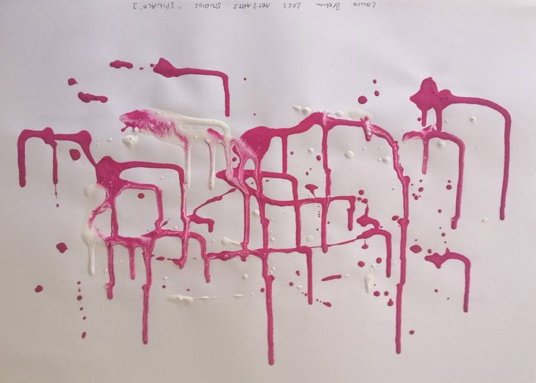 Original Abstract Painting by Laura Brehm | Abstract Expressionism Art on Paper | Spinalo Artwork Set