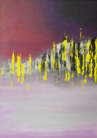 Print of Abstract Expressionism Cities Paintings by Laura Brehm