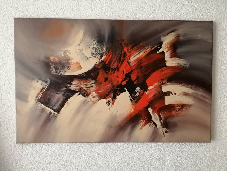 Original Abstract Pop Culture/Celebrity Painting by Laura Brehm