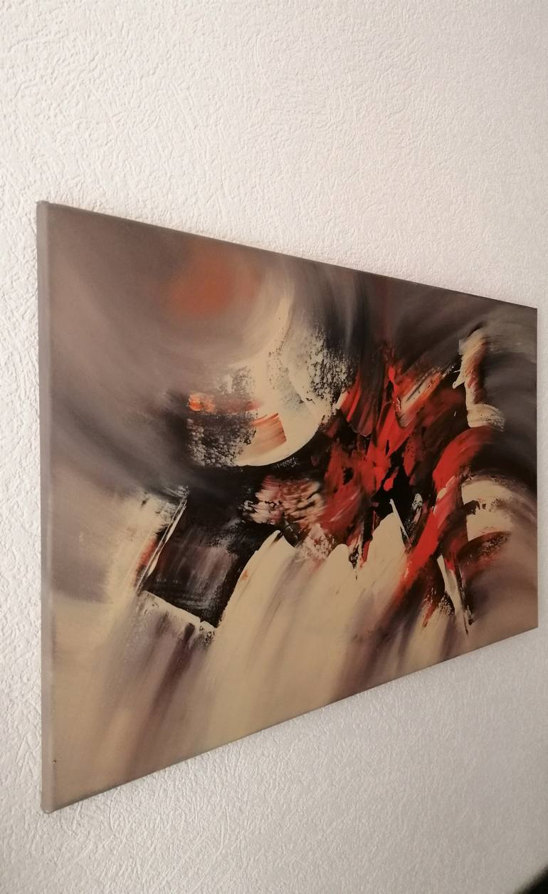 Original Abstract Pop Culture/Celebrity Painting by Laura Brehm