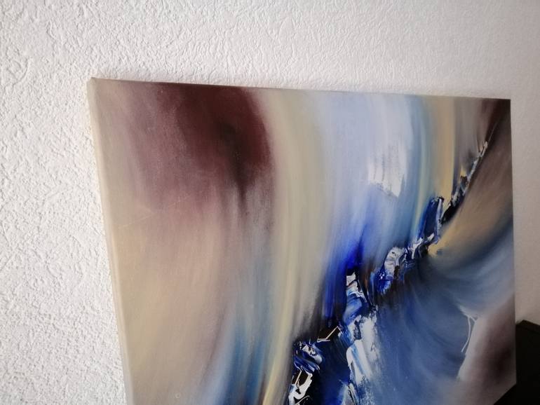 Original Abstract Water Painting by Laura Brehm