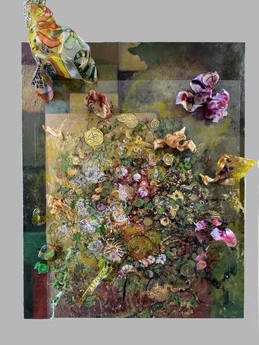 Original  Mixed Media by Janet STRAYER