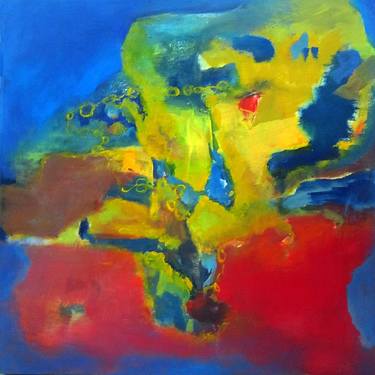 Original Modern Abstract Paintings by Janet STRAYER