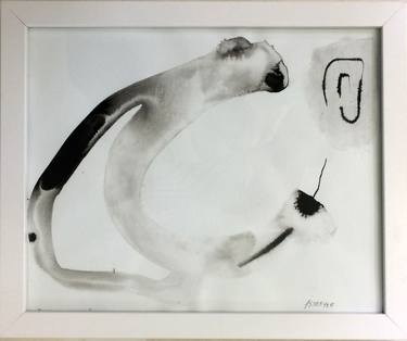 Original Fine Art Abstract Drawings by Janet STRAYER