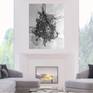 An intricate inkwash drawing, intuitive yet elaborate and surprising. A small journey of discovery.