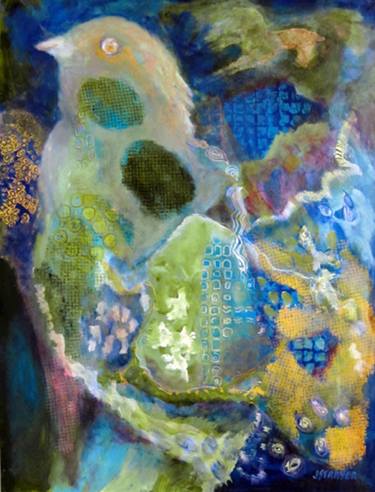 Print of Abstract Nature Paintings by Janet STRAYER