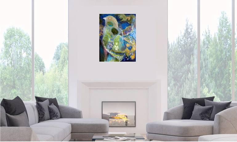 Original Abstract Nature Painting by Janet STRAYER