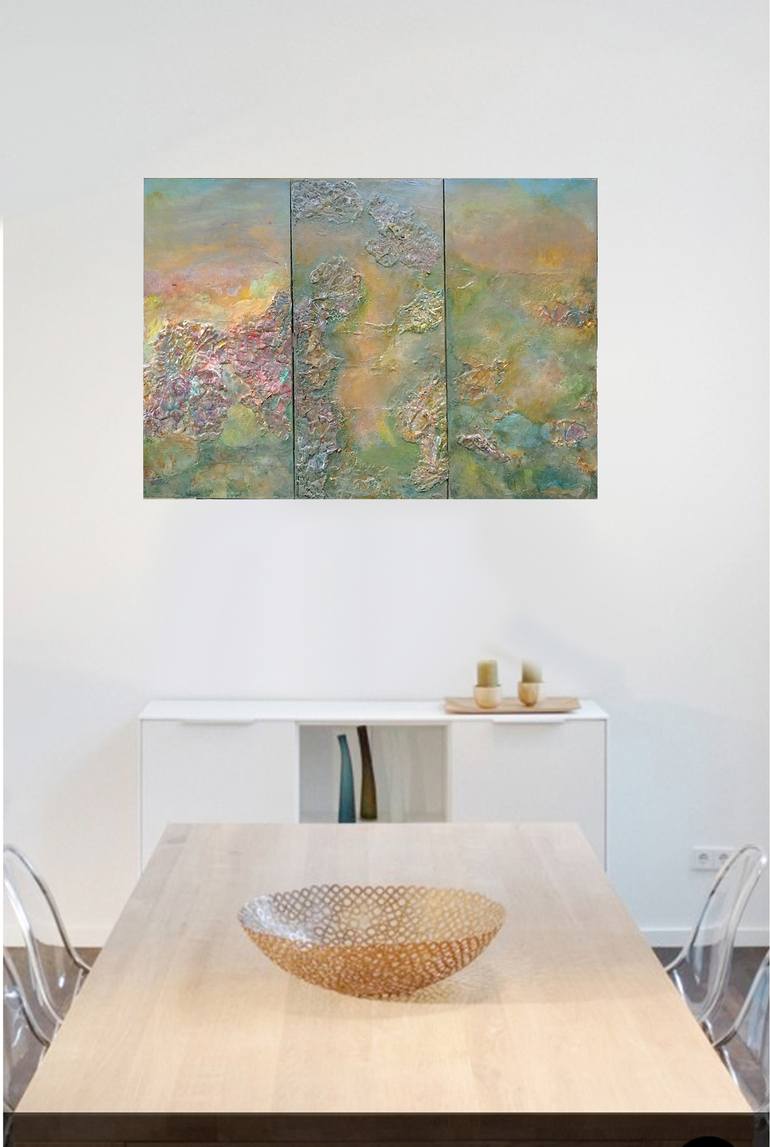 Original Abstract Painting by Janet STRAYER