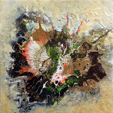 Original Abstract Expressionism Abstract Paintings by Janet STRAYER