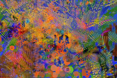 Original Expressionism Abstract Digital by Janet STRAYER