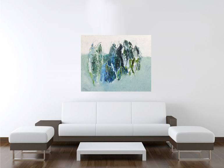 Original Abstract Painting by Janet STRAYER