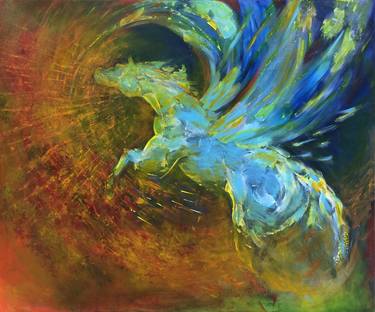 Pegasus  (on gallery-wrap canvas, ready-to-hang) thumb