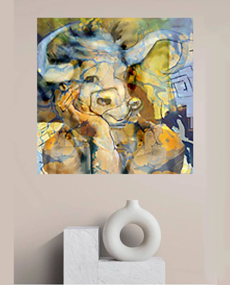 Original Expressionism Classical mythology Digital by Janet STRAYER