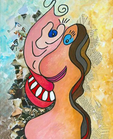 Print of Dada Women Paintings by Neko quatre vingt douze vl