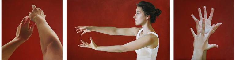 Original Figurative Body Painting by Anastasia Shimshilashvili