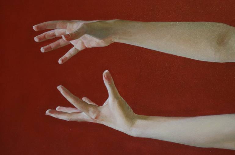 Original Figurative Body Painting by Anastasia Shimshilashvili