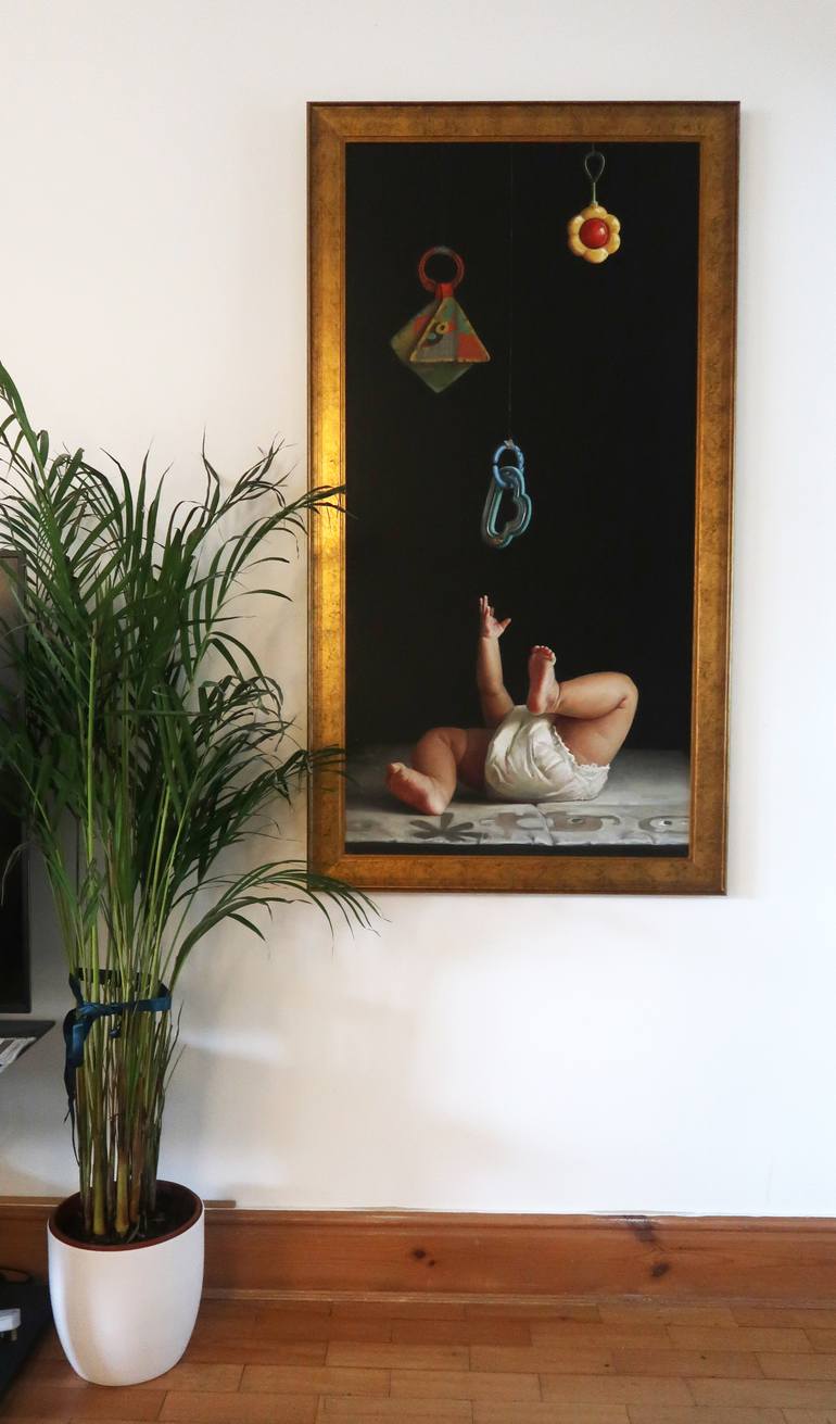 Original Conceptual People Painting by Anastasia Shimshilashvili