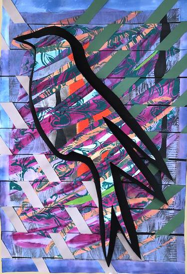 Original Abstract Printmaking by Carolyn Shattuck